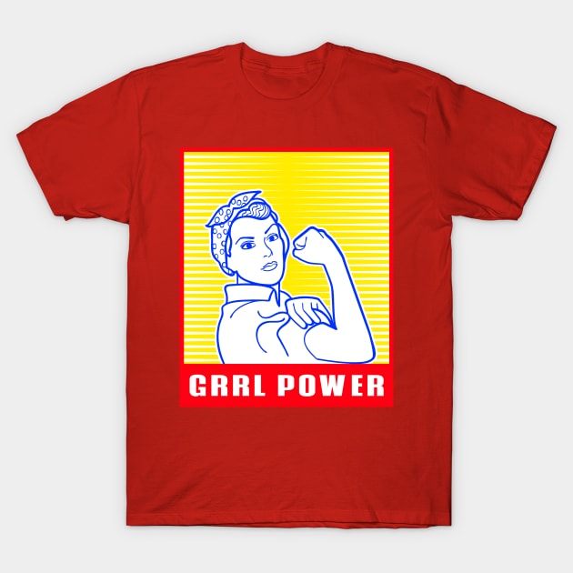 GRRL POWER T-Shirt by studioshrug